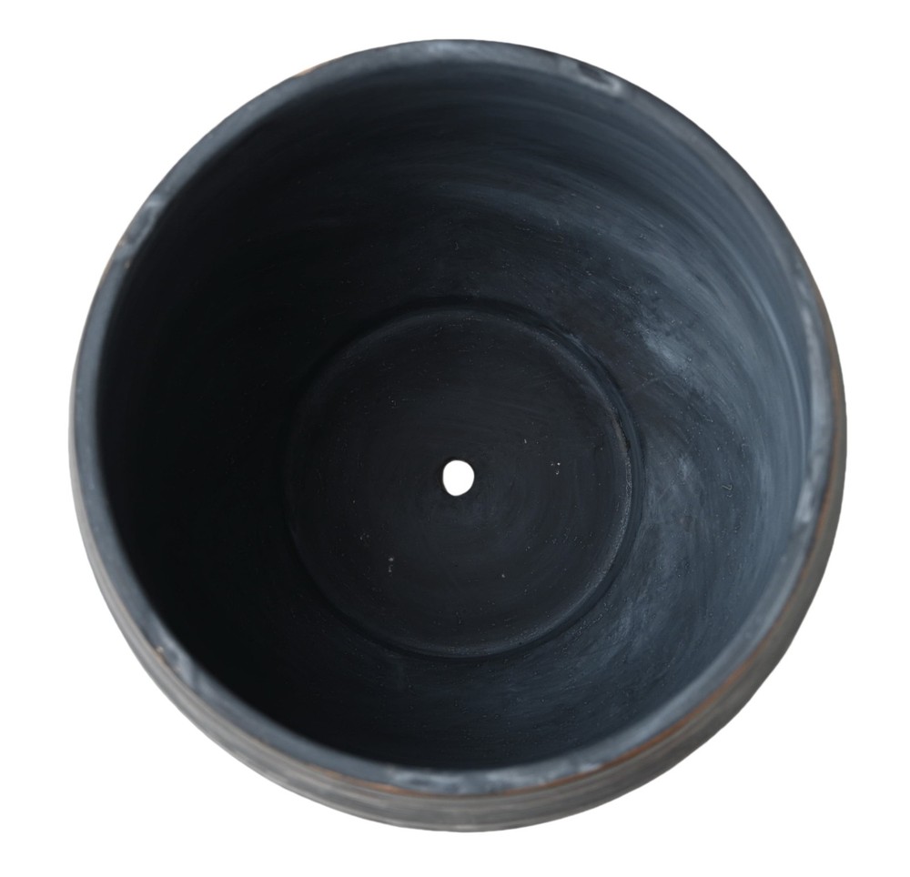 12 in Ceramic Lynlee Planter Blue