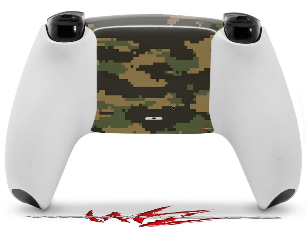 Skin Sony PS5 Controller WraptorCamo Digital Camo Timber