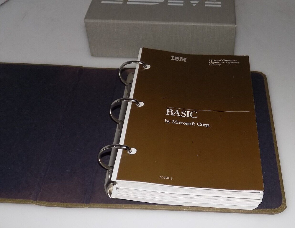 IBM PERSONAL COMPUTER HARDWARE LIBRARY BASIC 6025010 OPERATING SYSTEM GUIDE