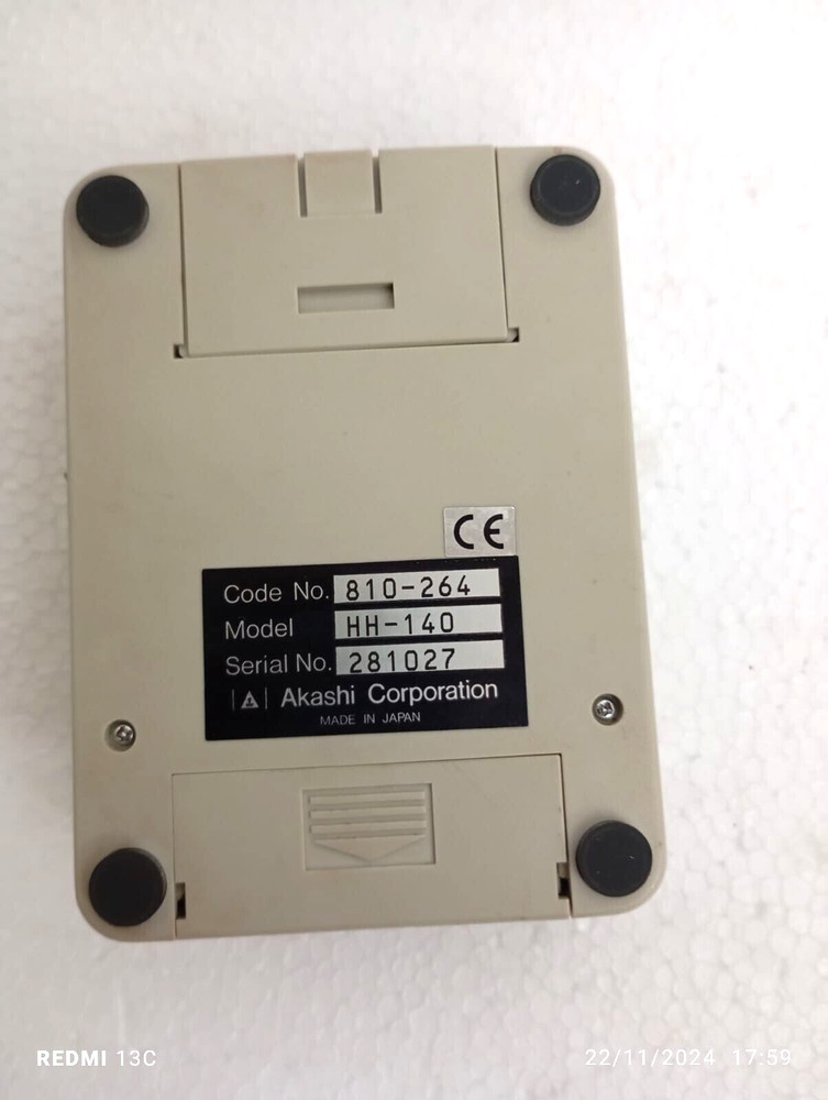 Mitutoyo HH-140 hardness testing unit