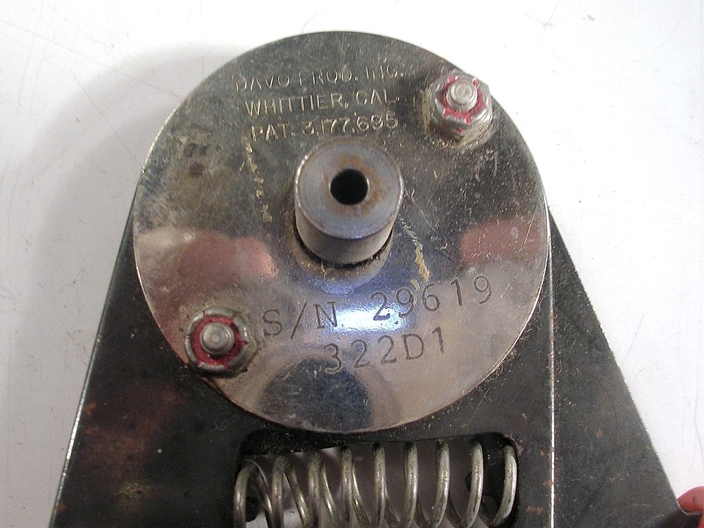 DAVO 322D1 RATCHETED CRIMPING TOOL