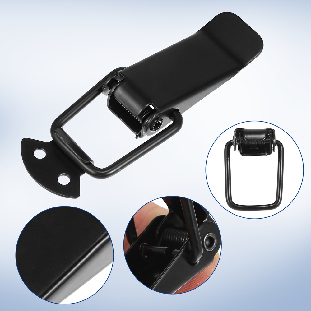 Universal Piece of 2 Car Trunk Bumper Security Hook Lock Clip Quick Release Hook