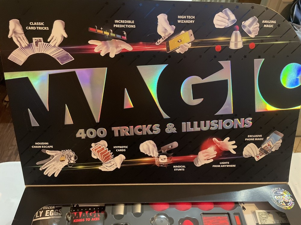 Marvin's Magic Ultimate Magic Set 400 Tricks & Illusions NIB
