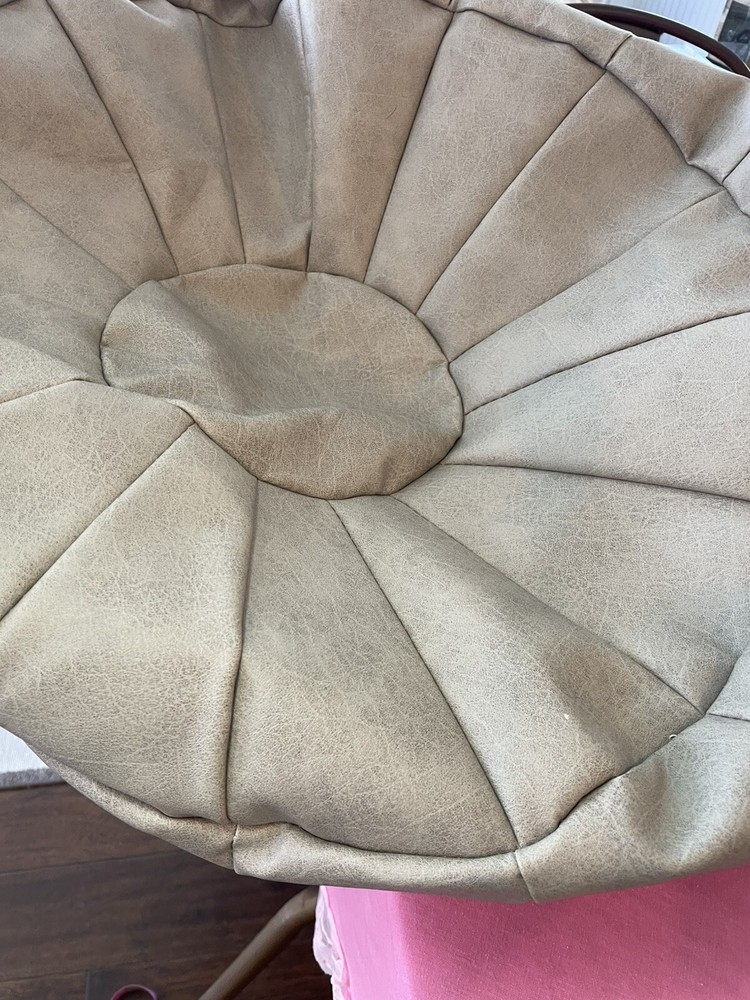 ROTOT Unstuffed Pouf Cover, Ottoman, Light Gray