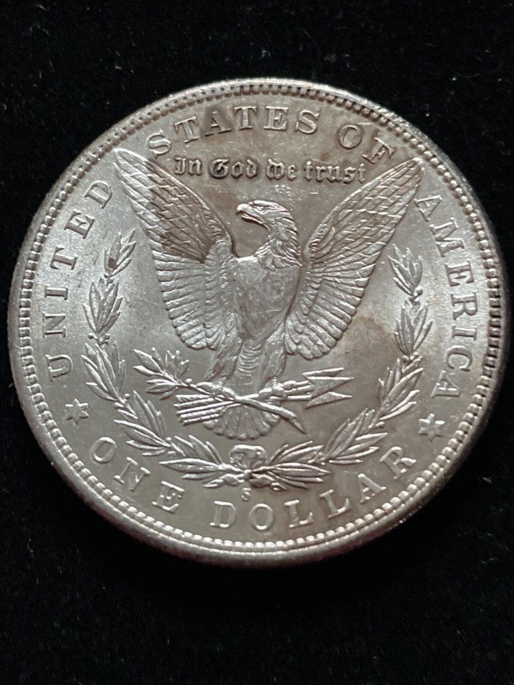 Morgan Silver Dollar 1890 S