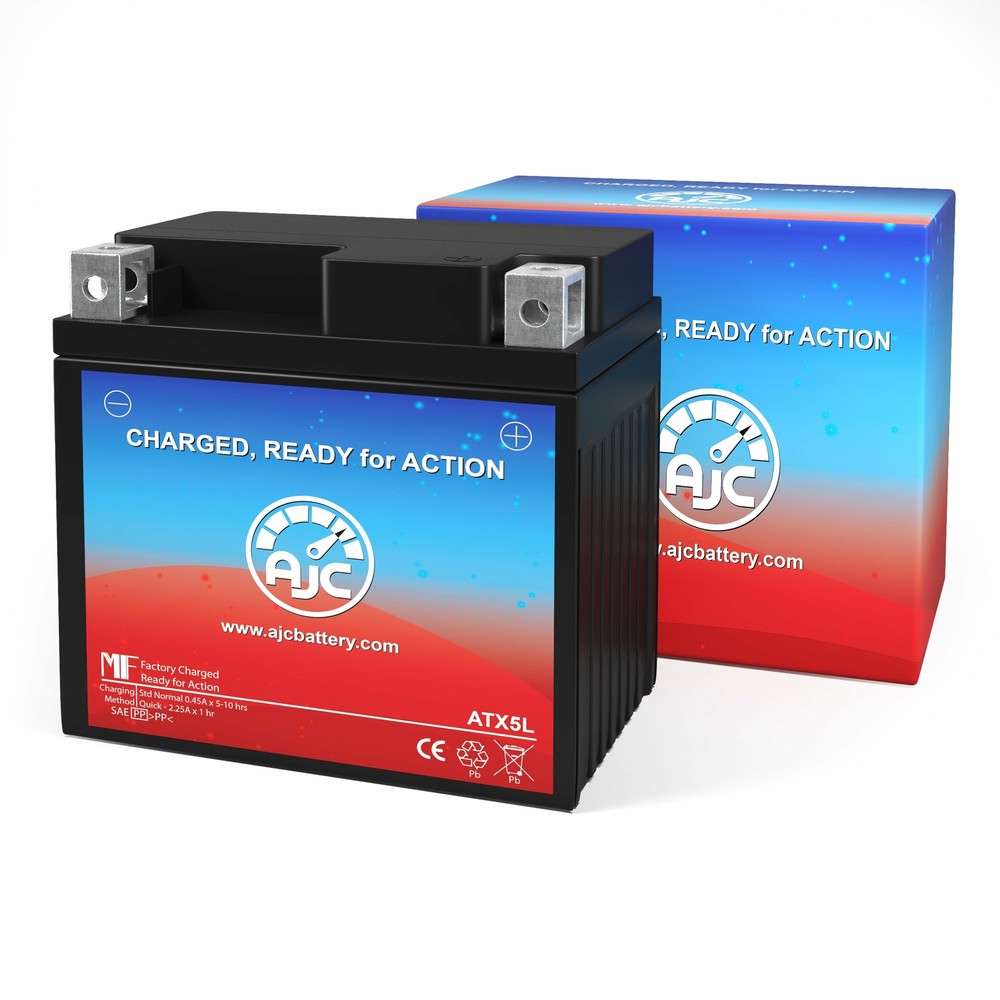 Power Sonic PTX5L-BS Powersports Replacement Battery