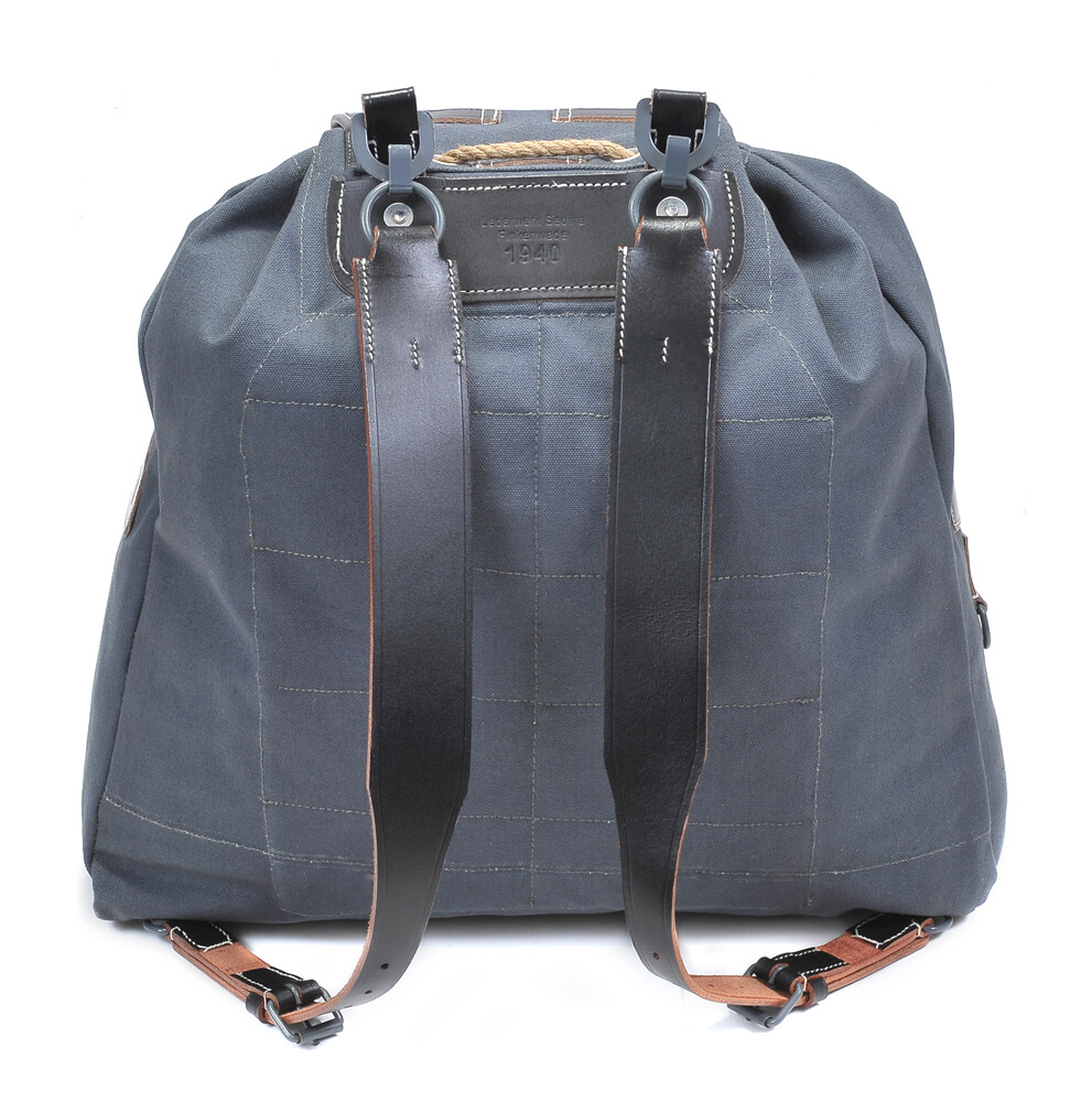 German WW2 M31 Luftwaffe Rucksack with Leather Straps