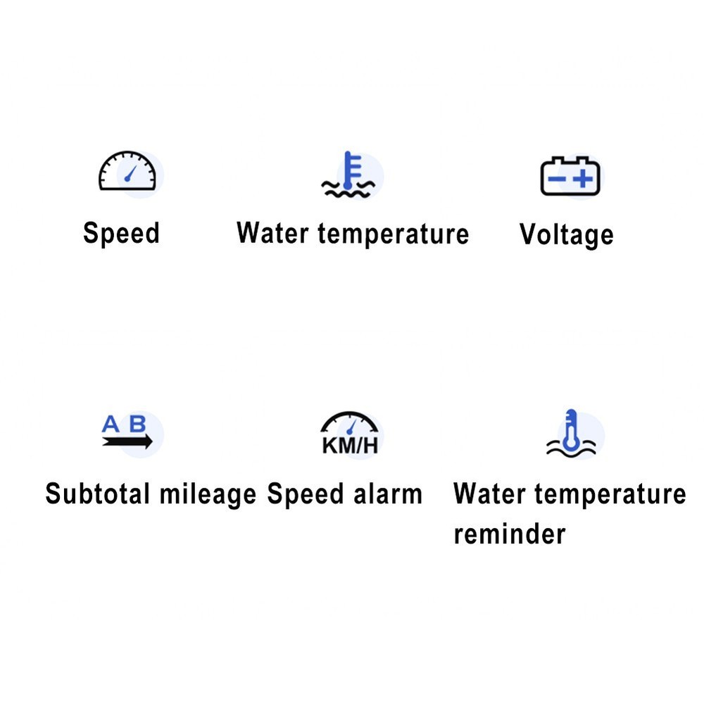 Accurate Readings Car Head Up Display HUD Gauge OBD2 Temperature Speedometer