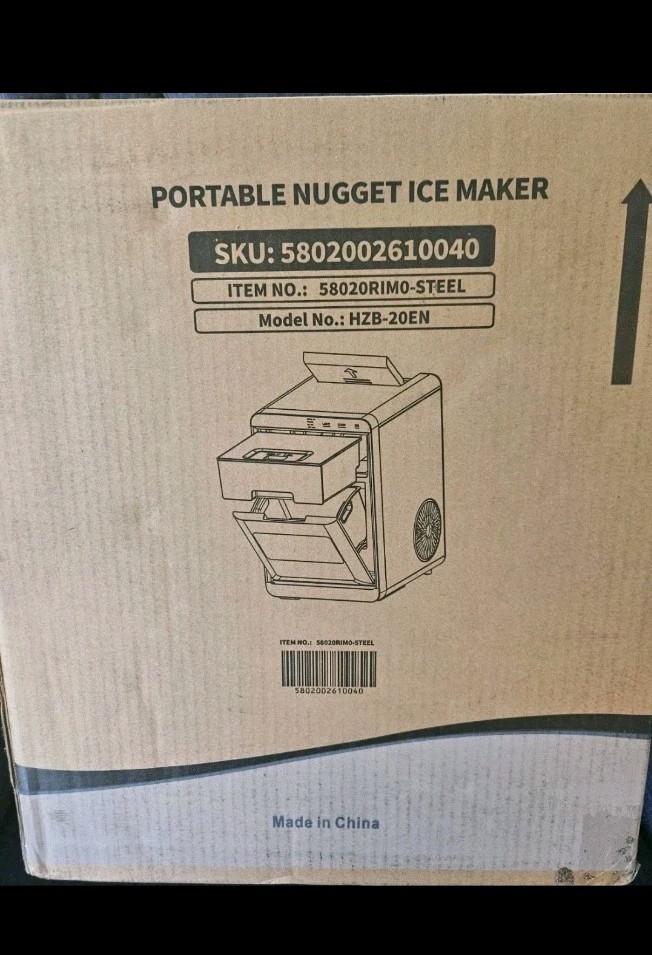 Antarctic Star Nugget Ice Maker Countertop- New