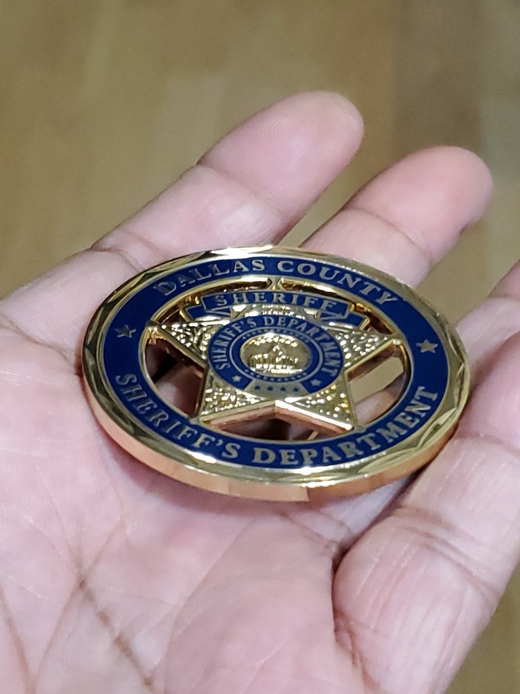 Dallas County Sheriff Texas Challenge Coin