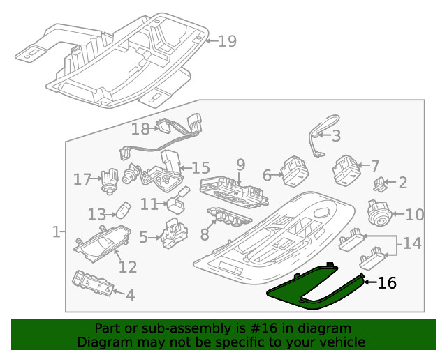 Genuine GM Lens 20841440