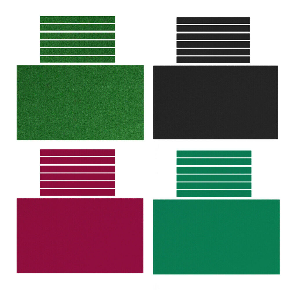 7/8/9ft Table Worsted Pool Table Cloth- Fast Billiard Felt w/ PRE-CUT RAILS