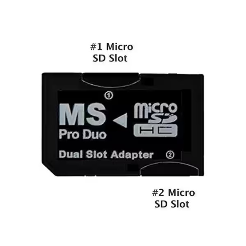 3-In-1 Microsd MS SD PRO DUO Memory Card Adapter Kit/Microsd to Mini/Microsd to