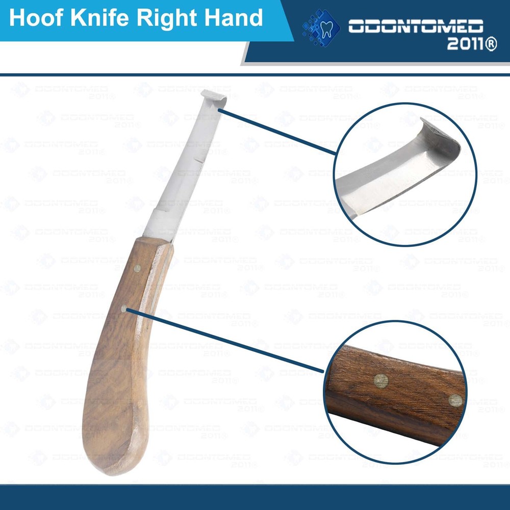 ODM Hoof Knife Right Hand Regular Blade