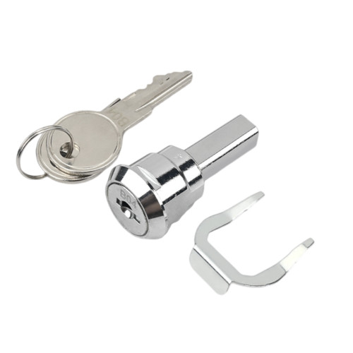 Toolbox Lock Iron Cabinet Insert Linkage Drawer Lock 180° Rotation Unlocking