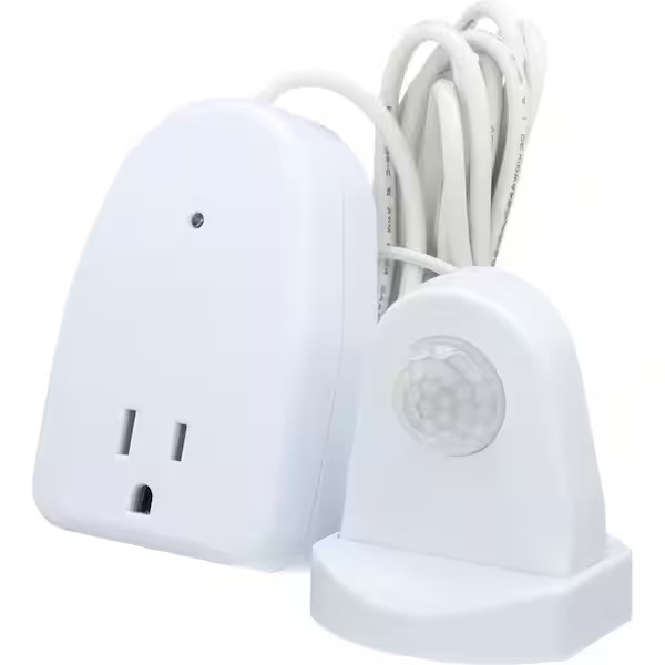 Indoor Plug-In Motion Activated Light Control