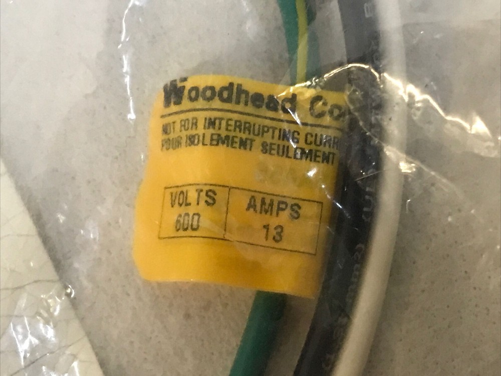 Woohead Connectivity / Brad Harrison 5AA56 External Thread Receptacle