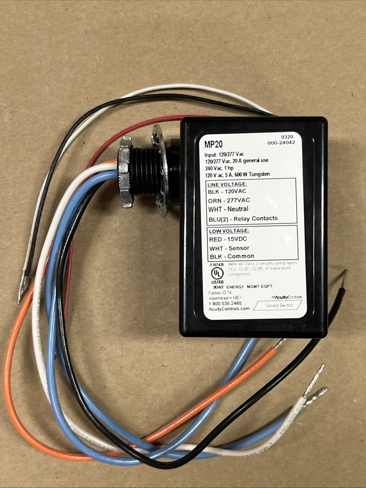 Acuity Controls / Sensor Switch MP20 120/277 VAC Mini Power Pack