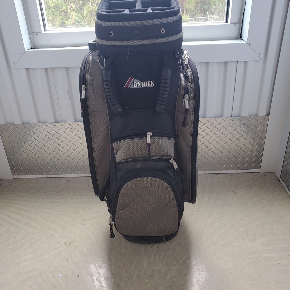 Datrek Golf Bag = Black/Gray 8-Way
