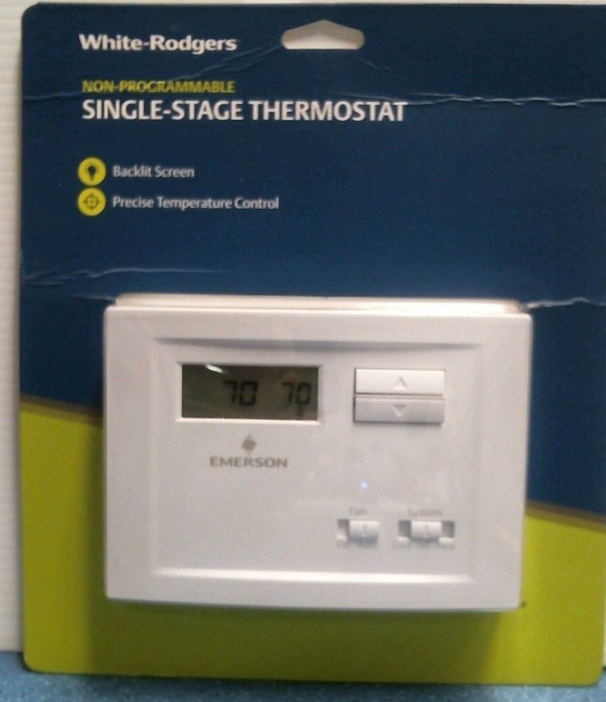 Emerson White Rodgers Non Programmable Single Stage Thermostat (NP110) FS