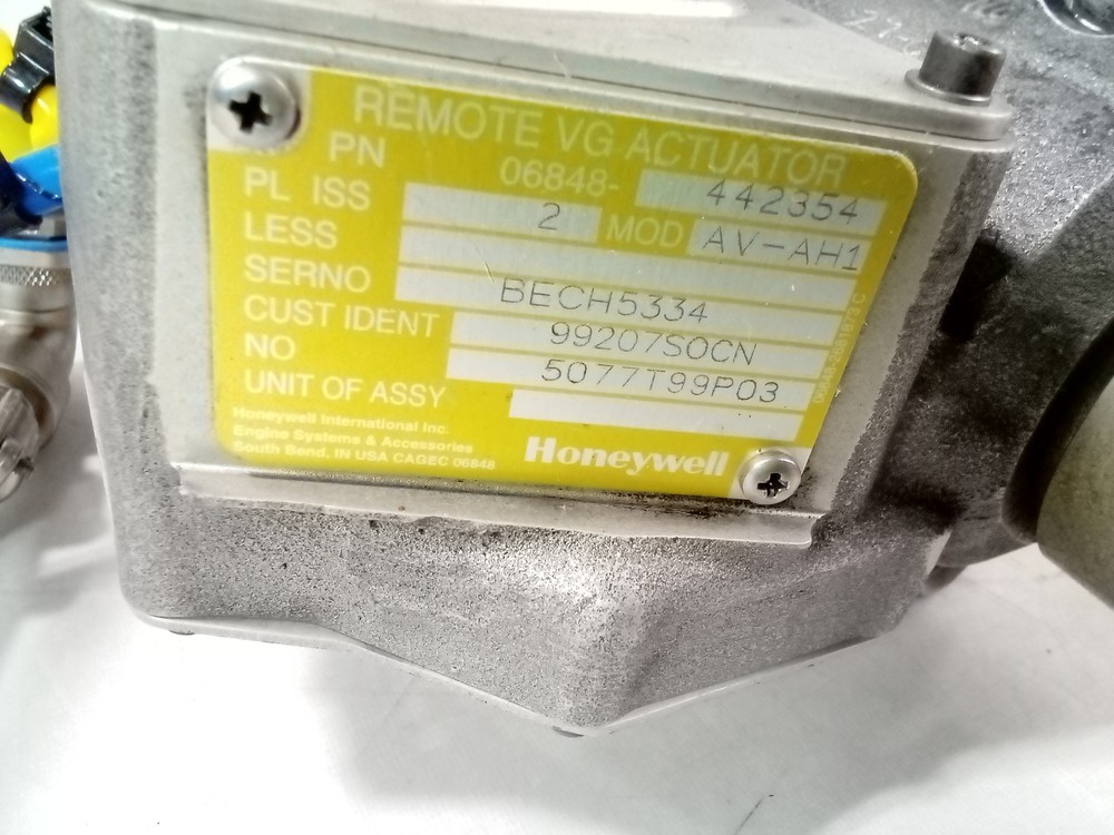 Honeywell Remote VG Actuator 06848-442354