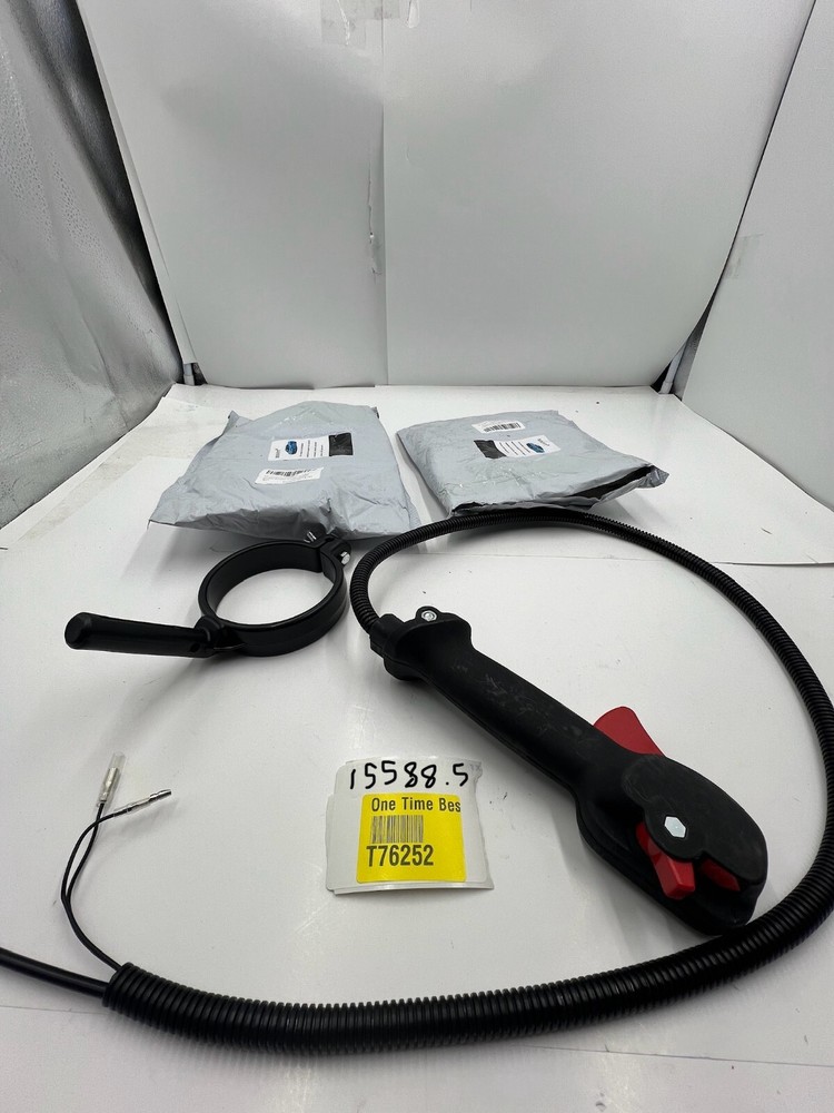 Qty 2 Throttle Control Bike Handle Assembly Replacement Red Black Durable