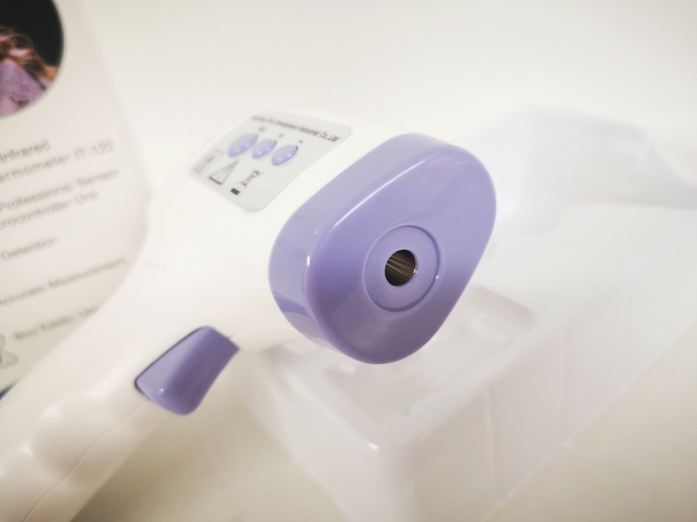 Digital LCD Infrared Thermometer Non-contact Forehead Temperature, 10-pack