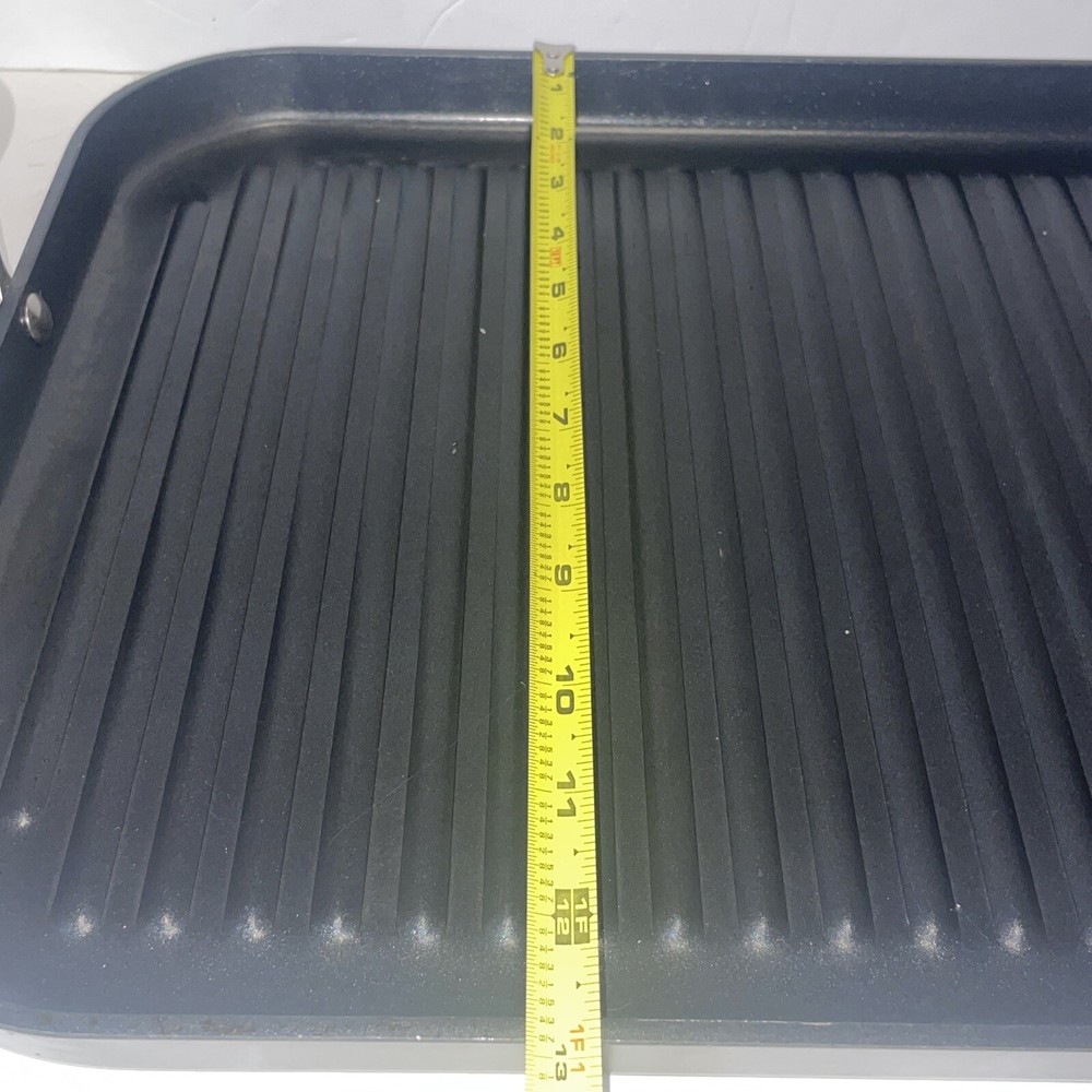 ALL-CLAD 13x20 Non-Stick Double Burner Griddle DS07 Pre Owned
