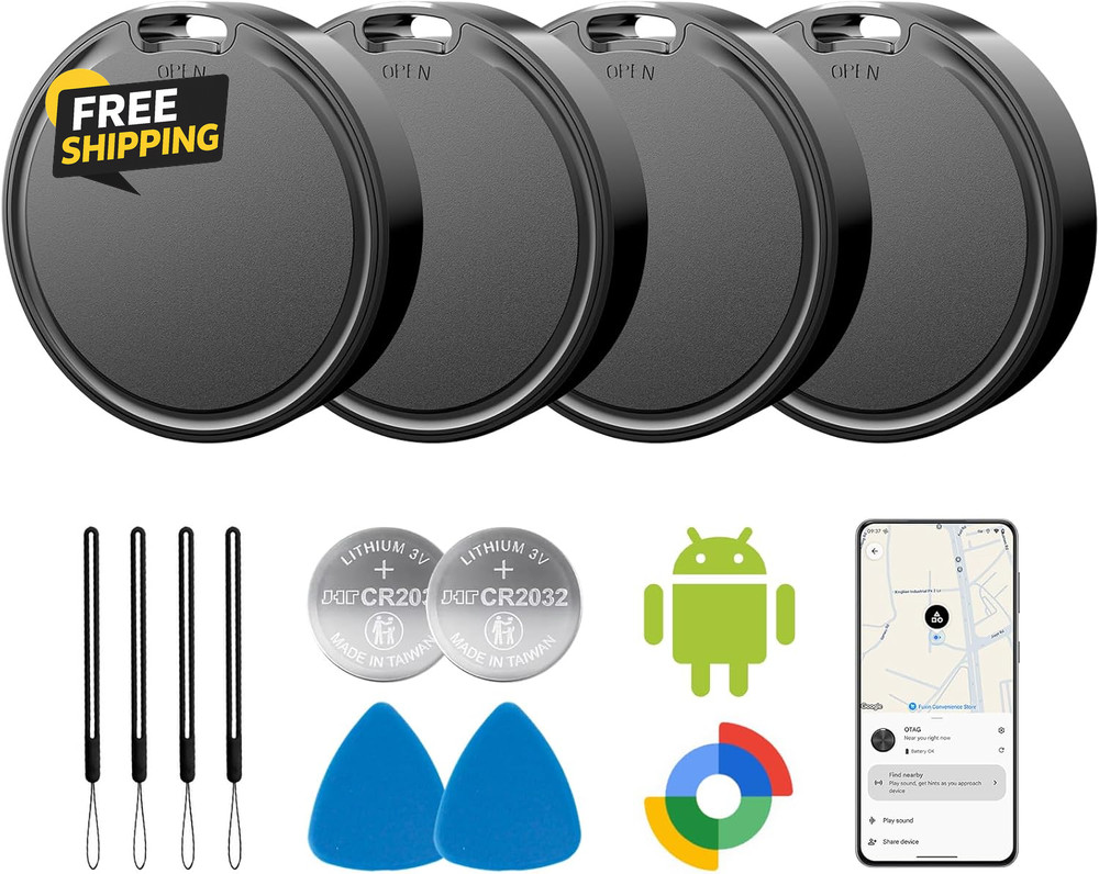 Air Tags for Android,Air Tags-4 Pack Android,Android Tracker Tags