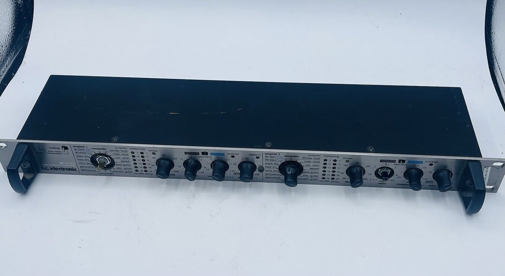 T.C. Electronic C300 Dual Stereo Gate Compressor (Untested) As Is