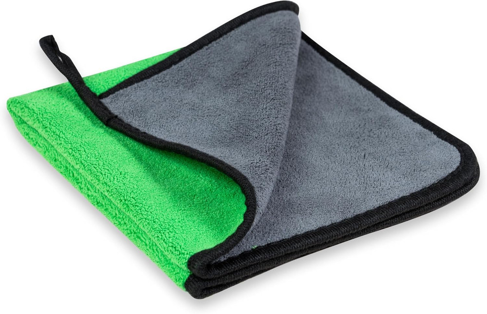 Microfiber Towel 16 x 16 Inch – Extra Soft, Dual-Sided, Scratch-Free Cleaning...