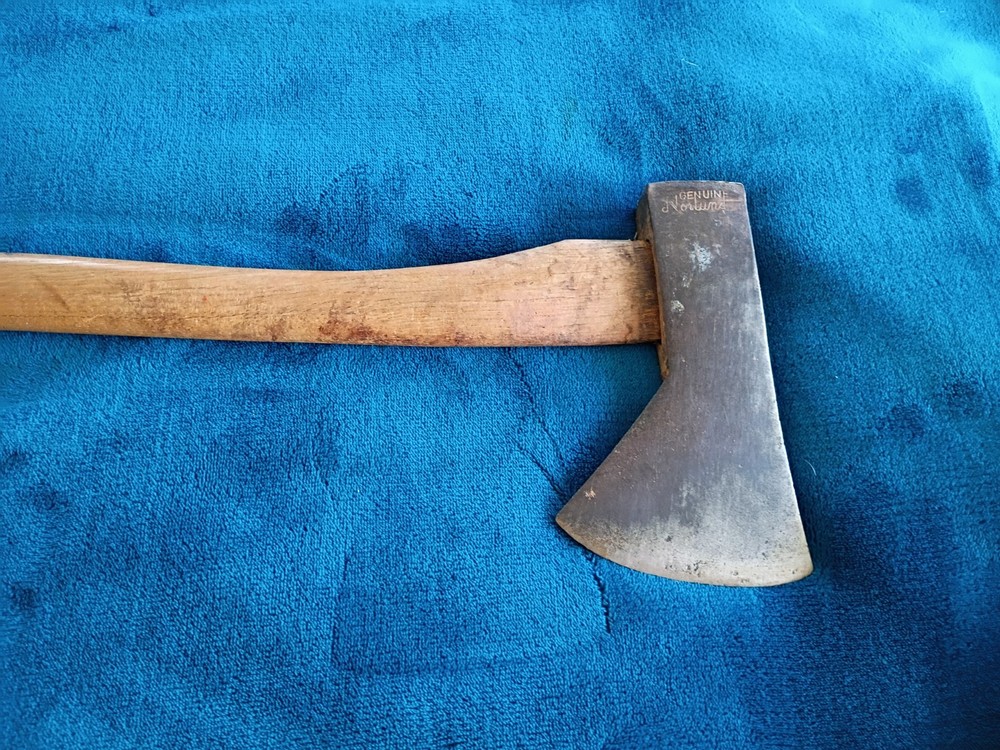 GENUINE NORLUND Tomahawk Hatchet Axe Vintage.