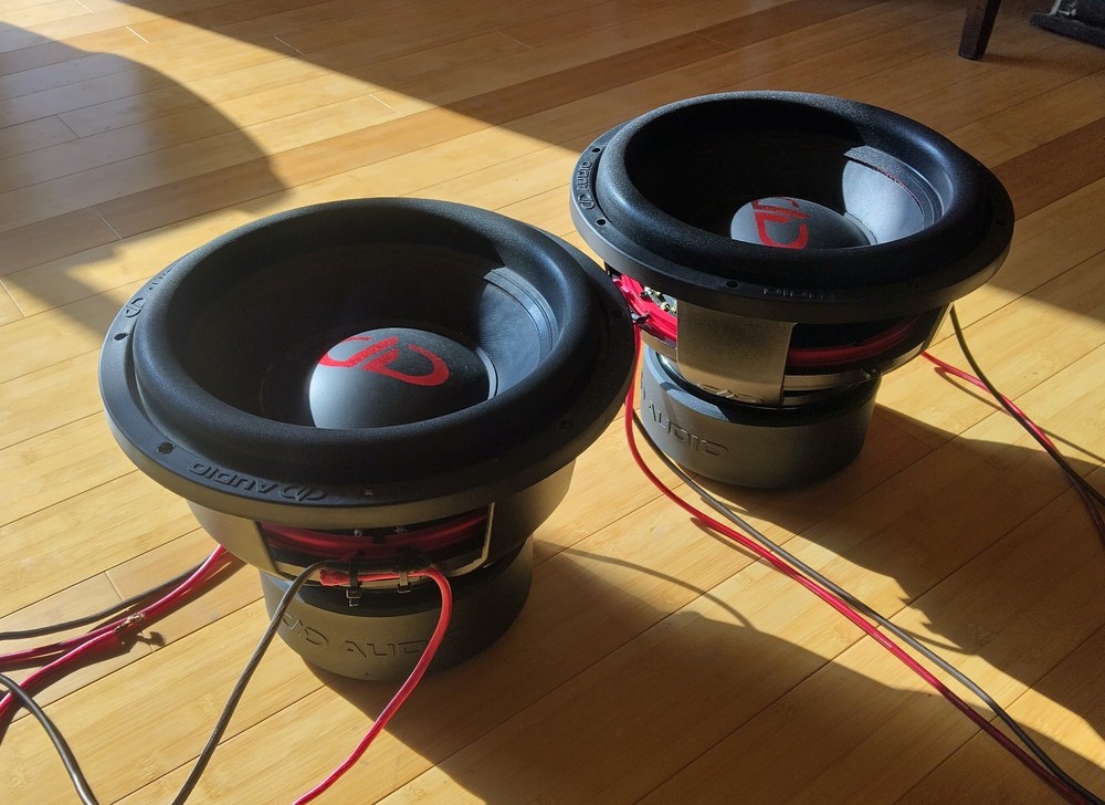 Retired DD AUDIO 712D 12" SINGLE SUB WOOFER DUAL 2-OHM
