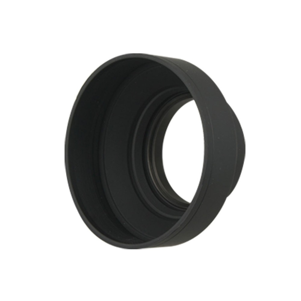 58mm Soft Rubber Digital Camera Lens Hood