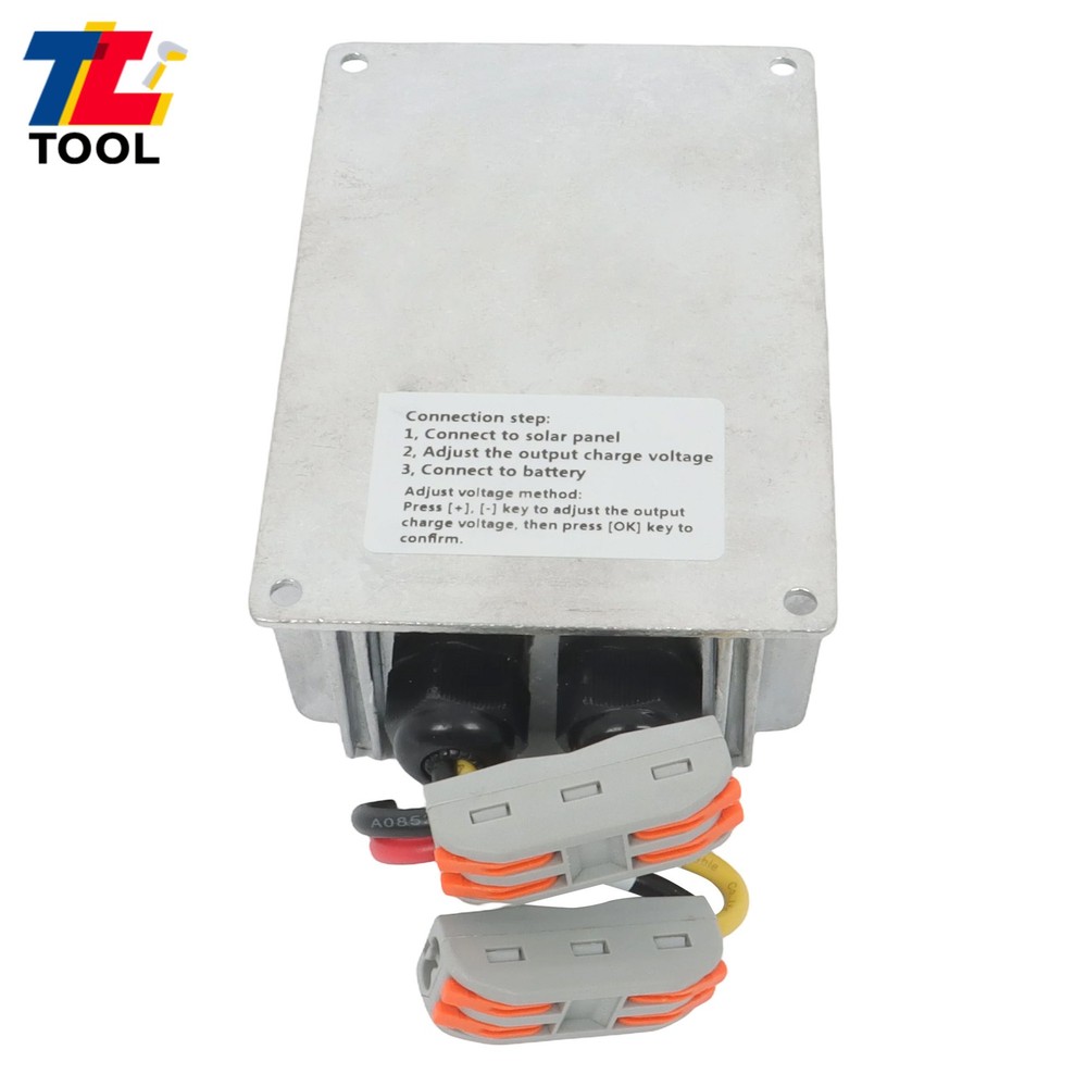 MPPT Solar Charge Controller 400W 24-85V Boost Waterproof LED Adjustable