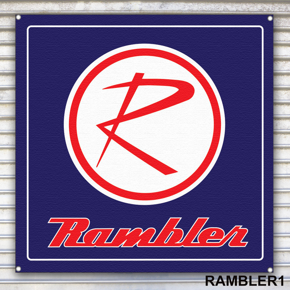 Rambler Logo Banner Sign Wall Art