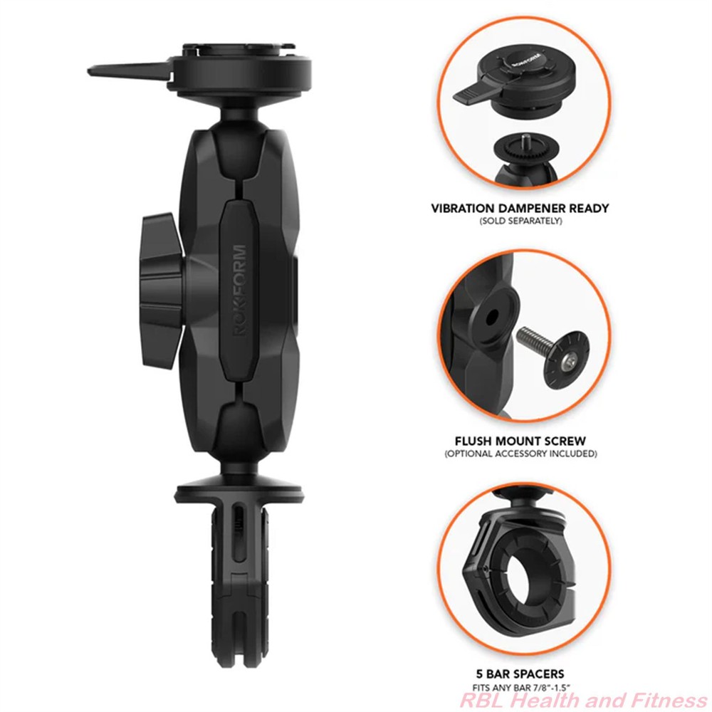 ROKFORM Pro Ball Motorcycle HandlebarPhone Mount