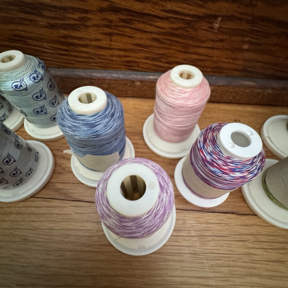 Robinson Anton Thread Lot 12 Spools Various Colors