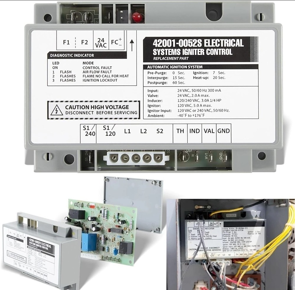 42001-0052S For Pentair Max-E-Therm Ignition Control Module MasterTemp Heaters