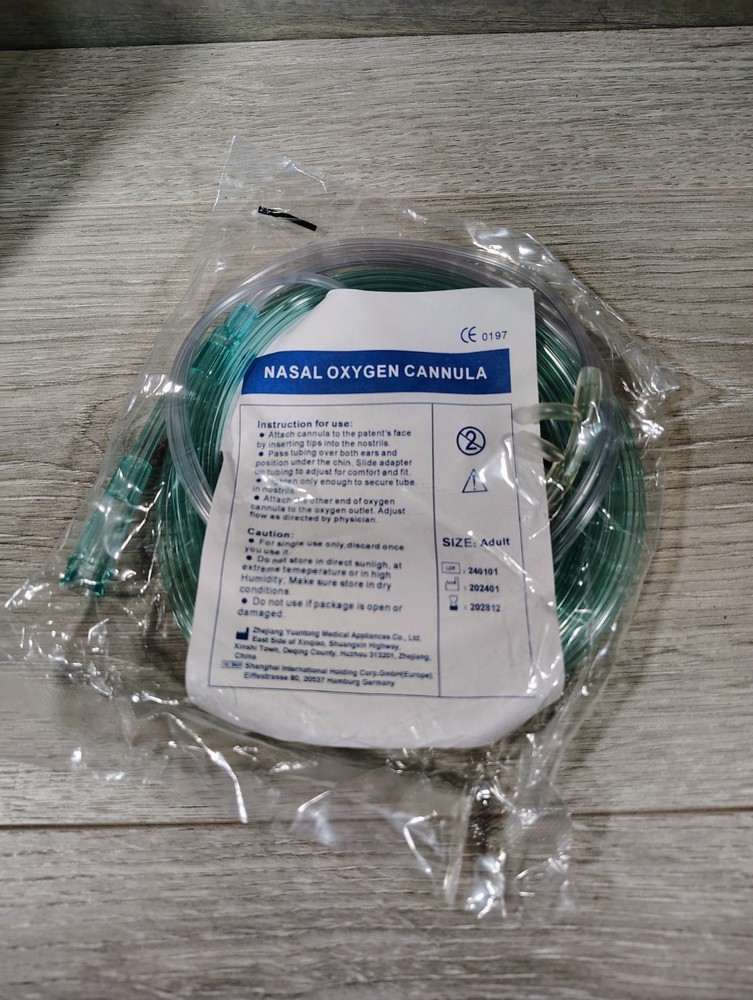 nasal oxygen cannula 18 Ct 7ft