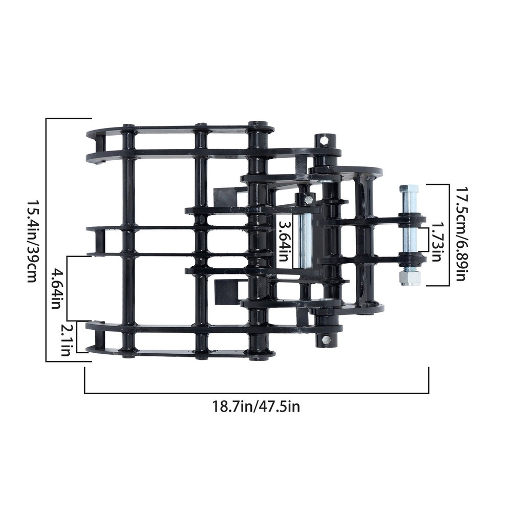LABLT RIPPA Grabber Attachment 0.8 tons -1.5tons Mini Excavator Small Digger