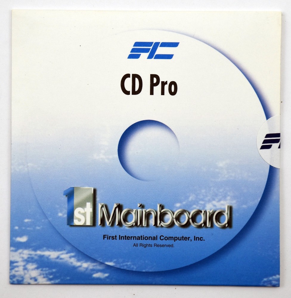 1st Mainboard PA-2013 Motherboard First International Computer CD Pro