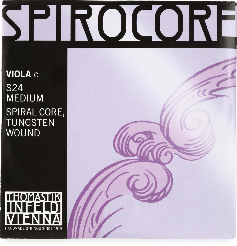 Thomastik-Infeld S24 Spirocore Viola C String - Tungsten Wound