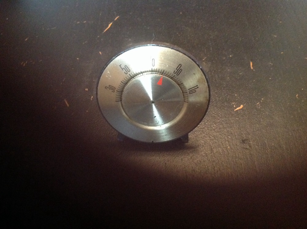 Vintage Temperature Gauge