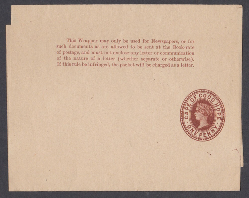 CAPE OF GOOD HOPE - 1d QV WRAPPER - MINT