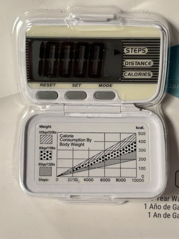 A&D MEDICAL Pedometer Step-Counter XL15 New