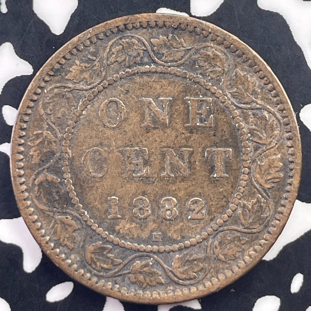 1882-H Canada Large Cent Lot#C2717 Nice!