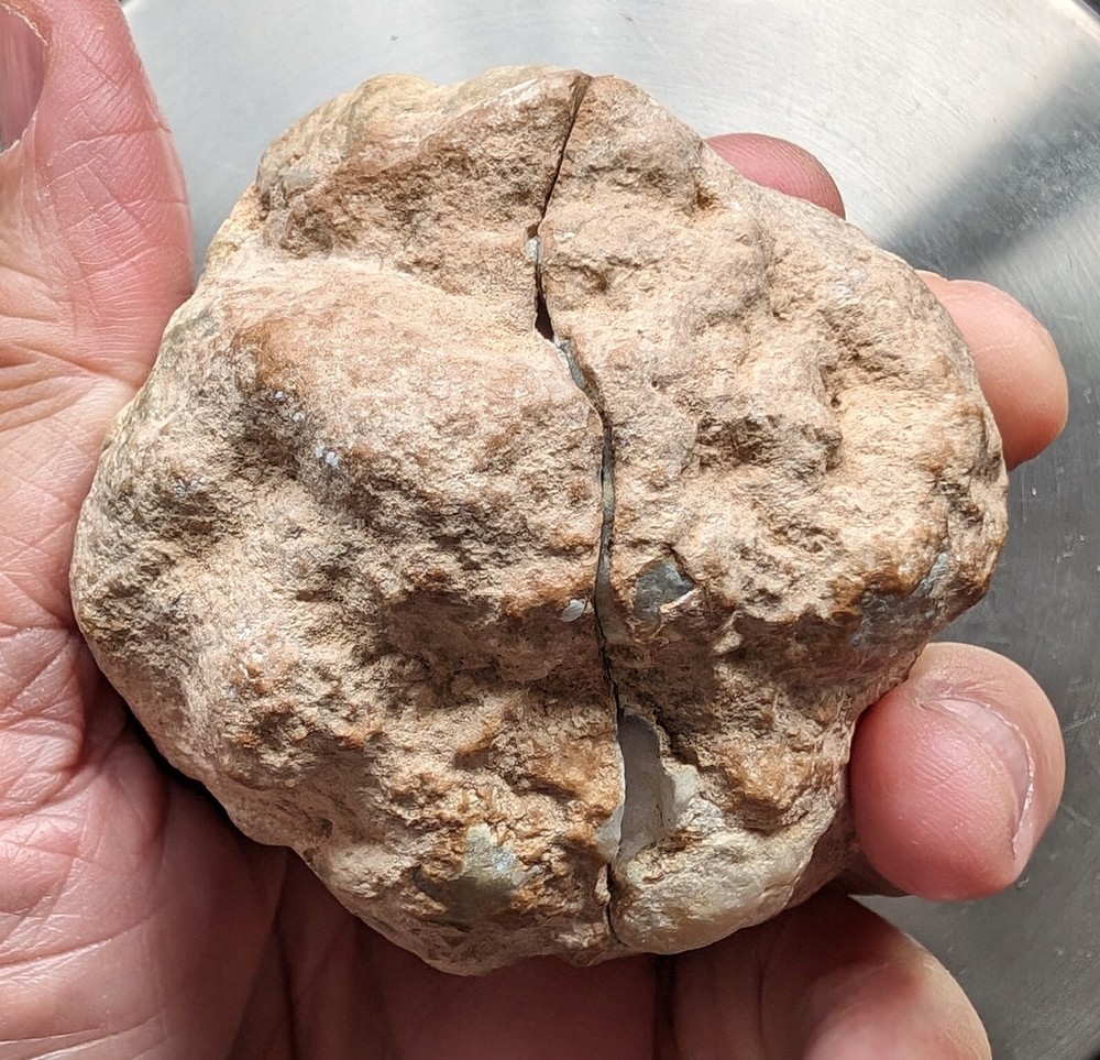 White quartz geode crystal mineral from Morocco