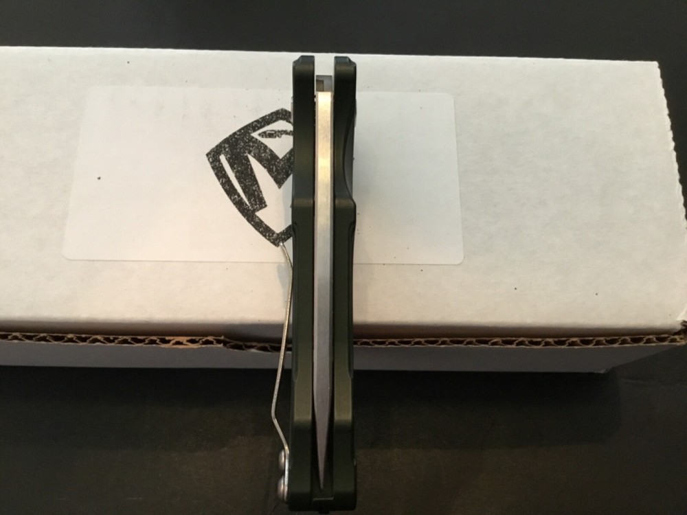 Custom Medford Knife Smooth Criminal Button Lock Flipper Folder Folding Knife