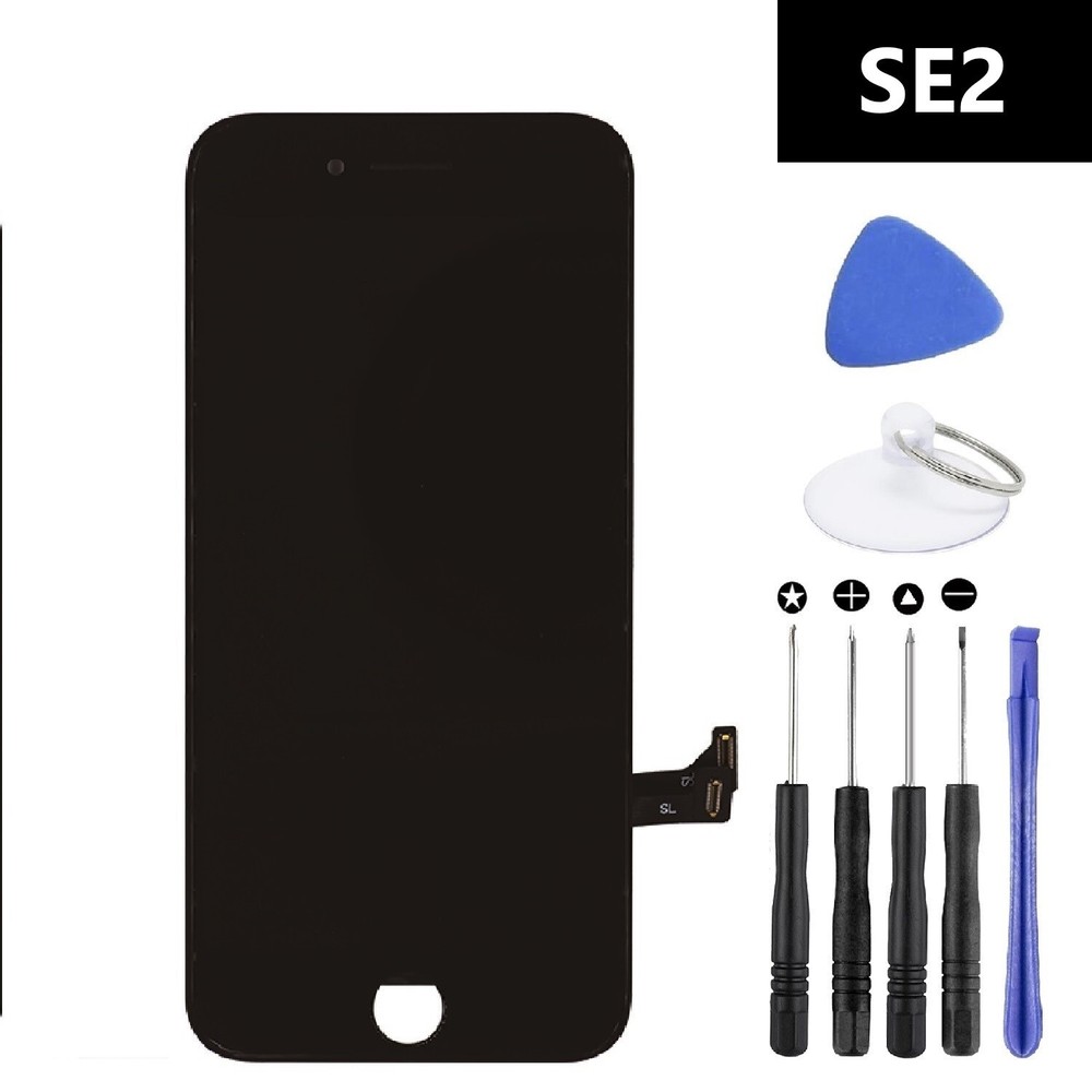 Screen Replacement for iPhone SE 2020 (2nd Generation) Black LCD Display Toolkit